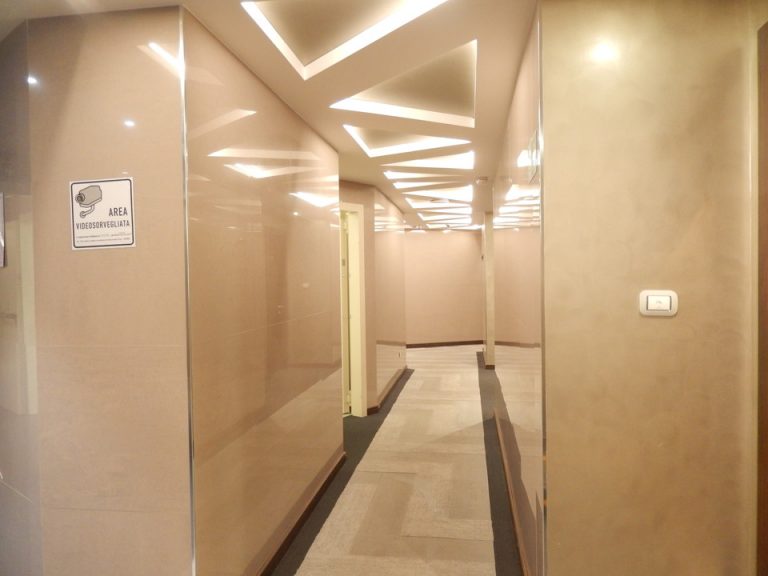 客室階廊下全体