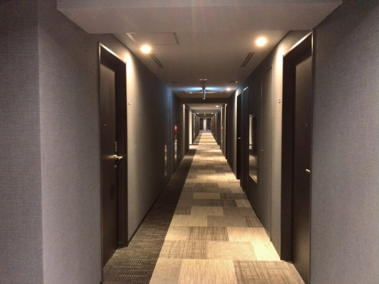 客室階廊下全体