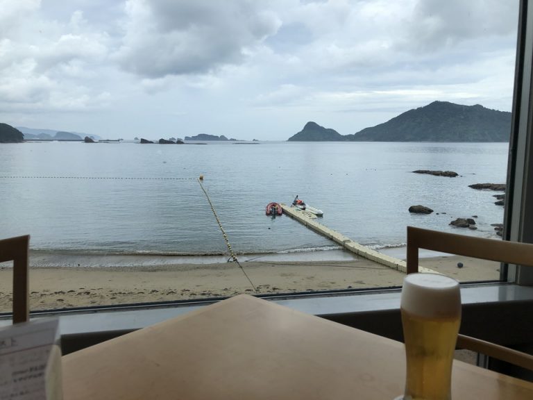 レストランからの眺望