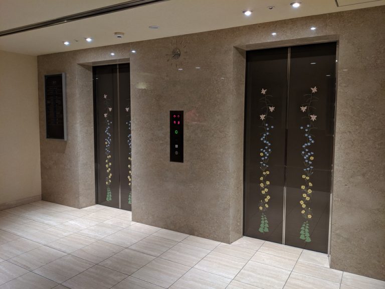 エレベーターホール客室階