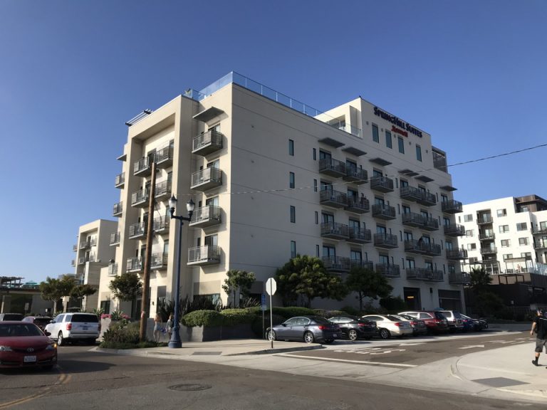 ホテル南側からの撮影