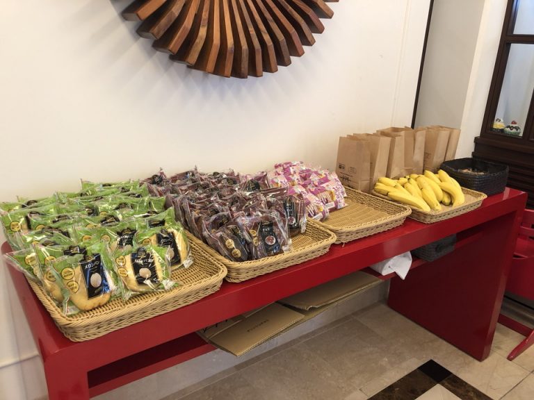 テイクアウト可能な朝食