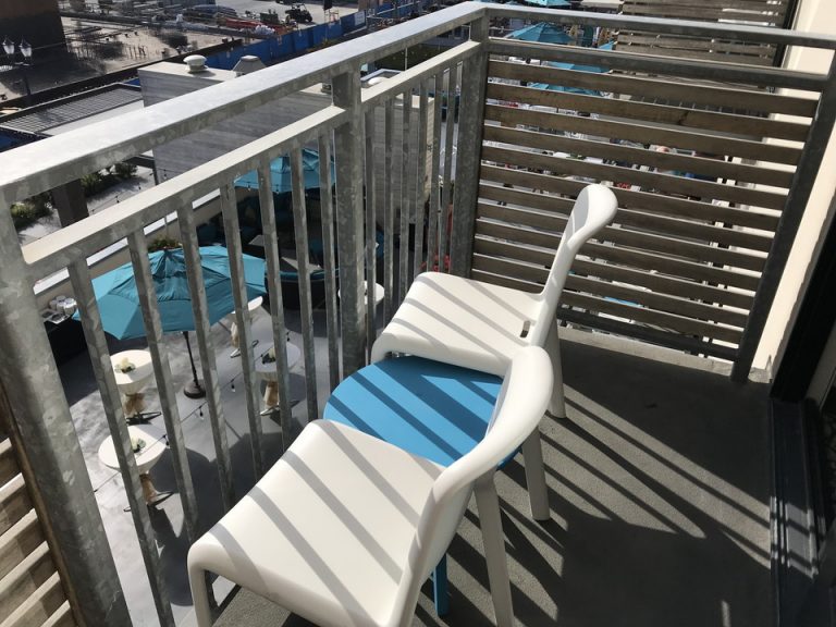 バルコニーもありました