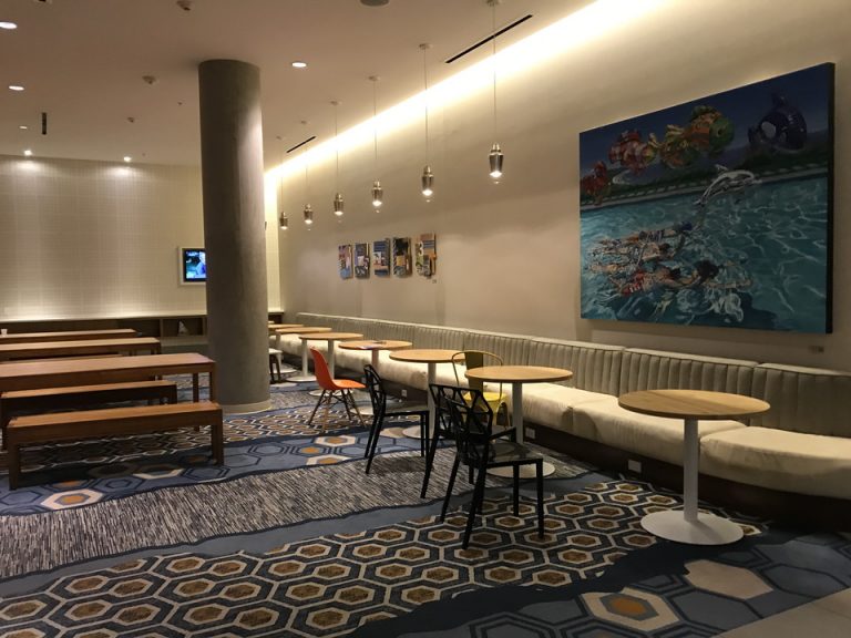 朝食会場兼ロビー