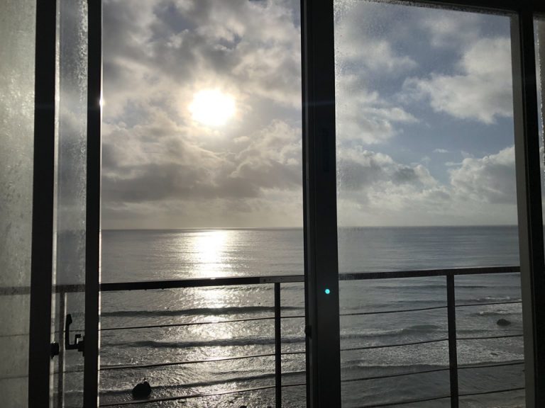 日の出 ど真ん中