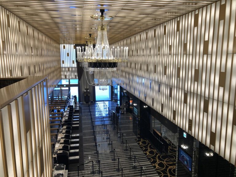 フロントロビー 3階から撮影