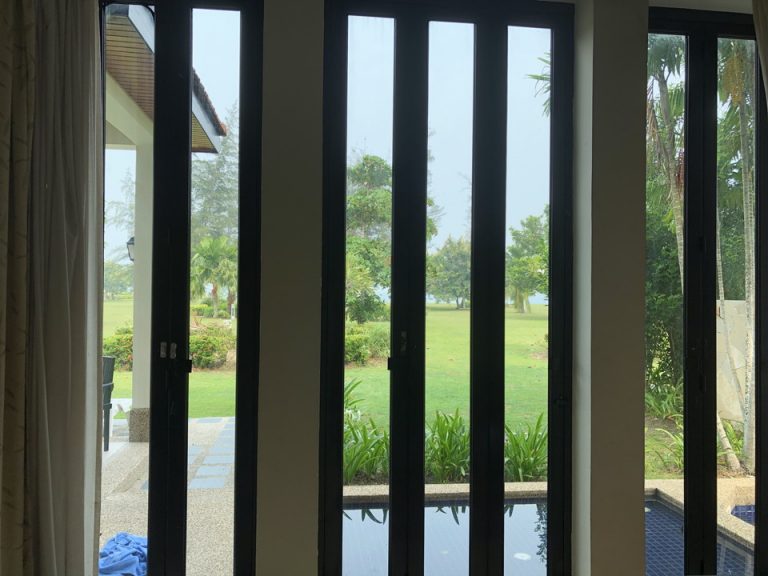 リビングルームからの眺め