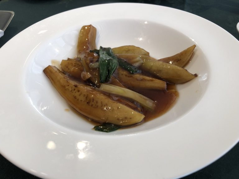 秋茄子の醤油煮込み