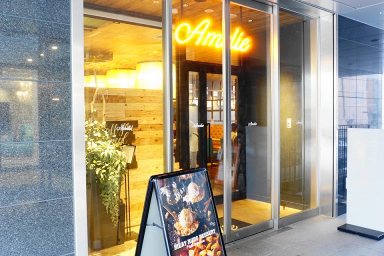 朝食会場入り口