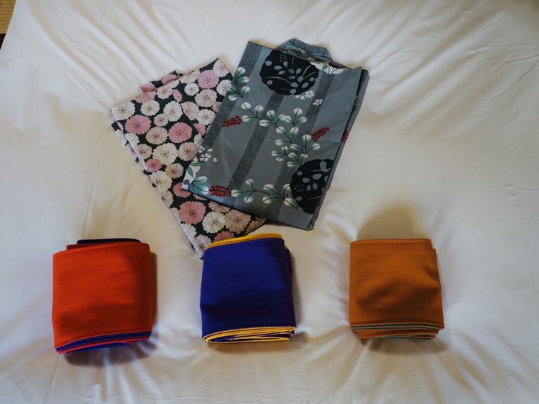 浴衣と帯が可愛らしい