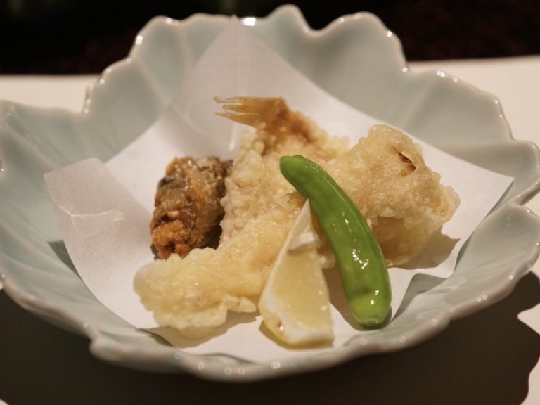 揚物には松茸も