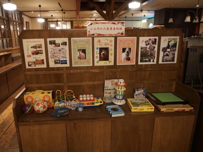 キッズコーナーも