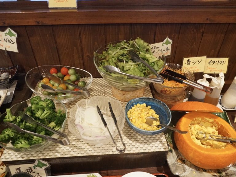 新鮮野菜もたっぷり