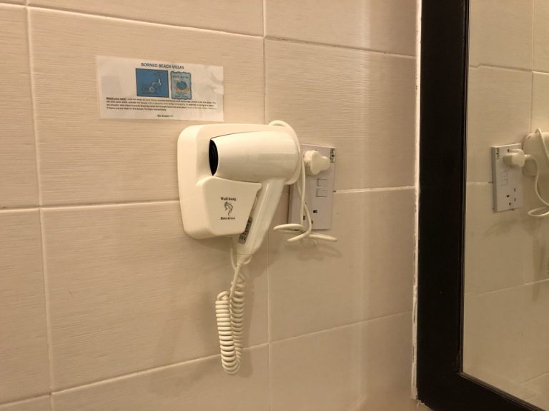 備え付けドライヤー