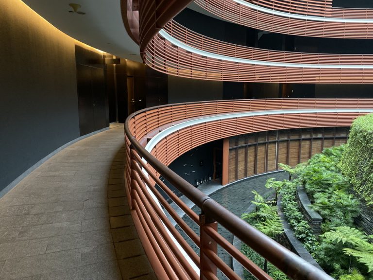 客室階廊下全体