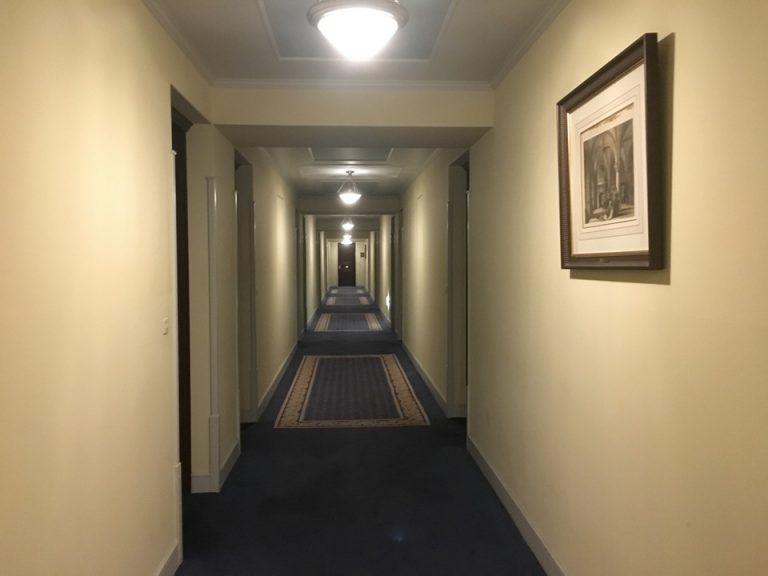 客室階廊下全体