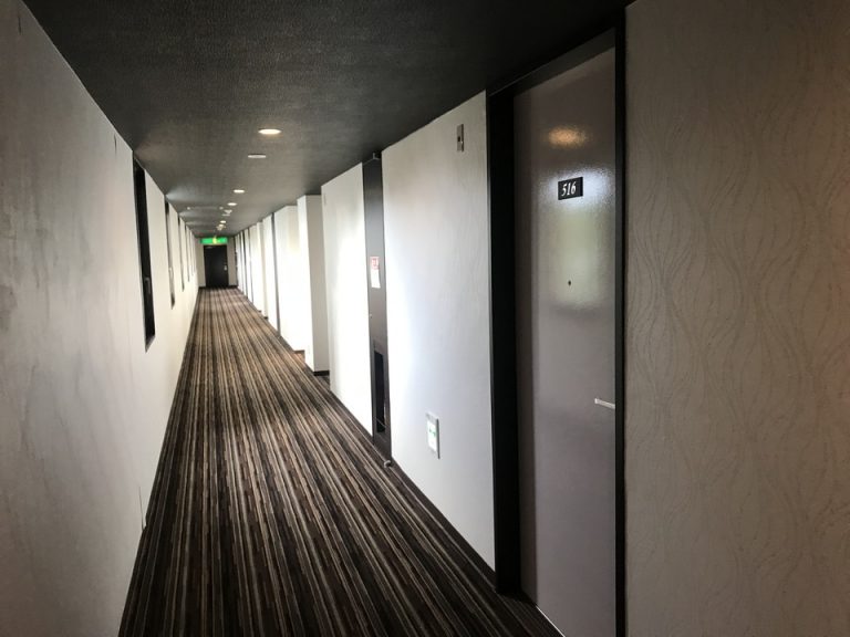 客室階廊下全体