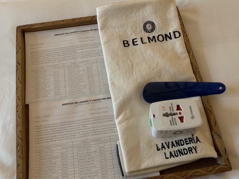 客室・ランドリーバッグなど