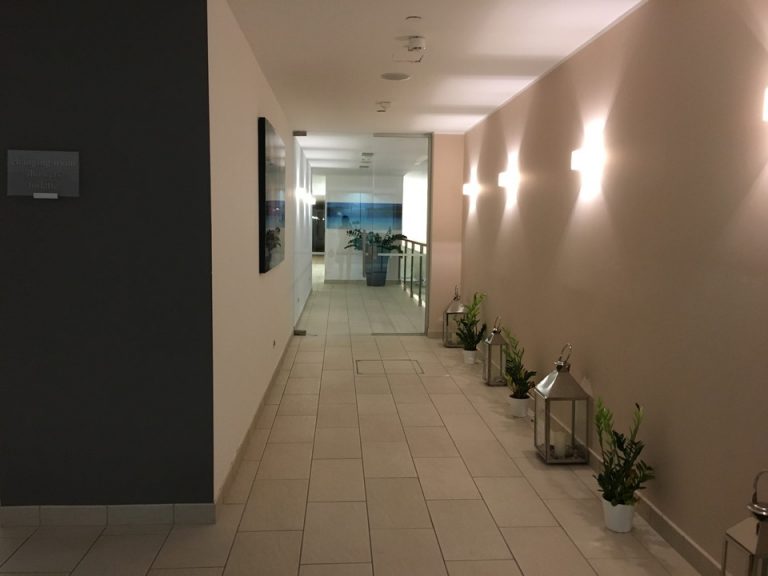 スパへの入り口