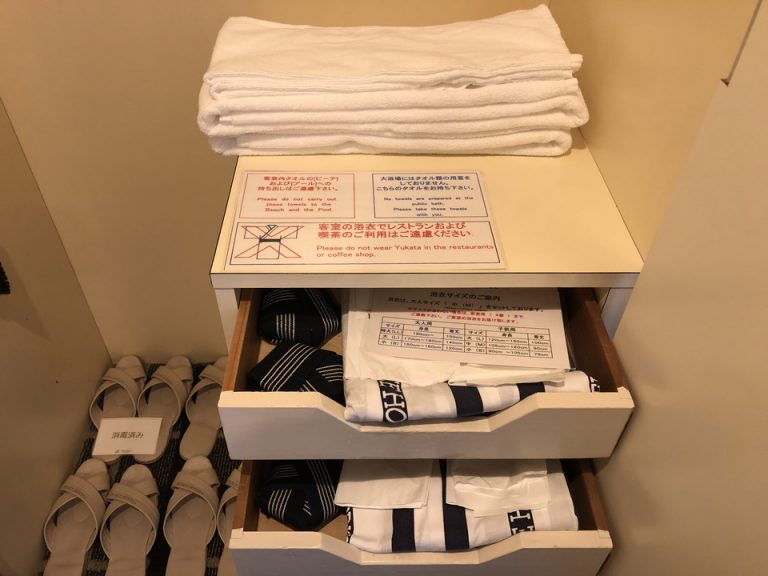 クローゼットの引き出し