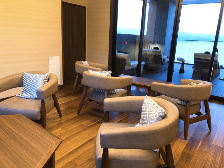 大浴場のリラックススペース