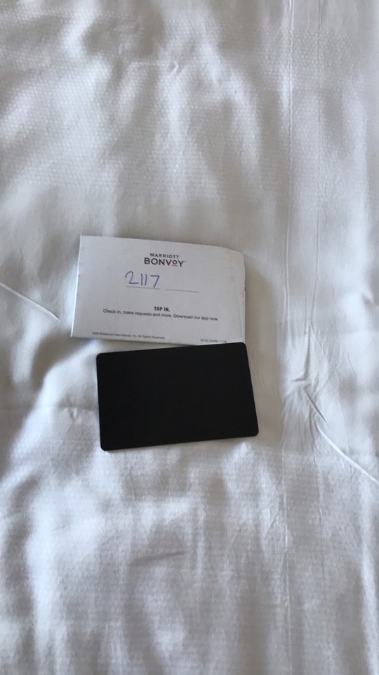 宿泊は最上階から3つ目でした