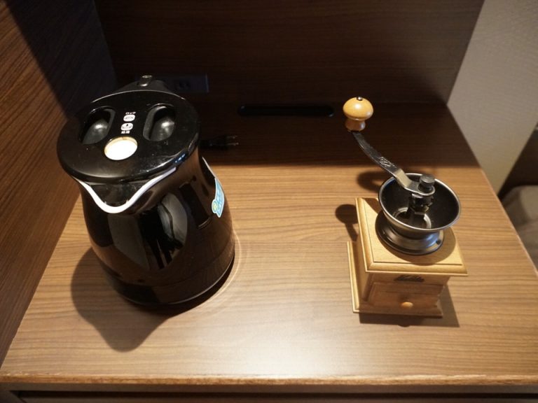 ミルと湯沸かし器