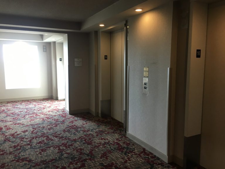 エレベーターホール客室階