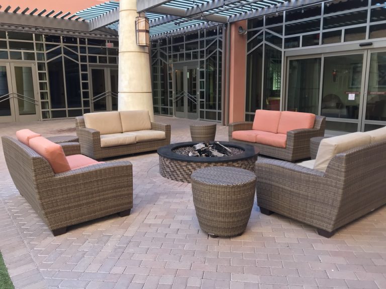 ファイヤーピット付き