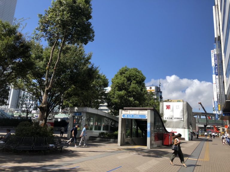 地下鉄ブルーライン 新横浜駅 プリンスホテル最寄り出口