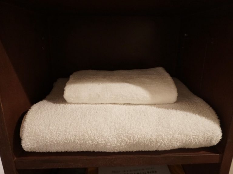 室内用のタオル