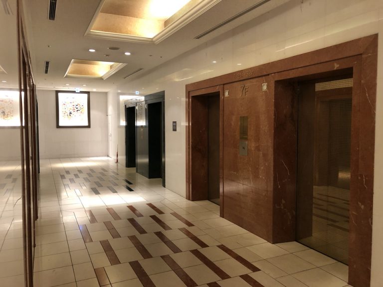 アネックスタワー7Fフロント 客室階専用エレベーター(1)