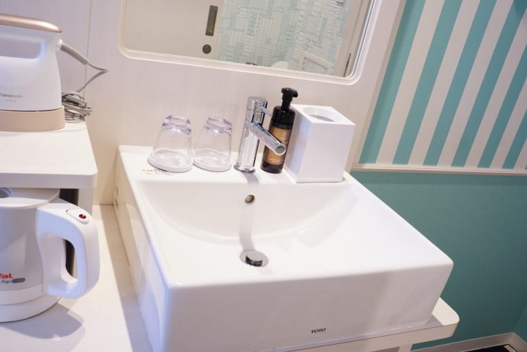 客室洗面台