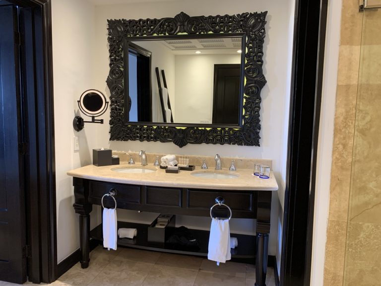 客室 バスルームのシンク(1)