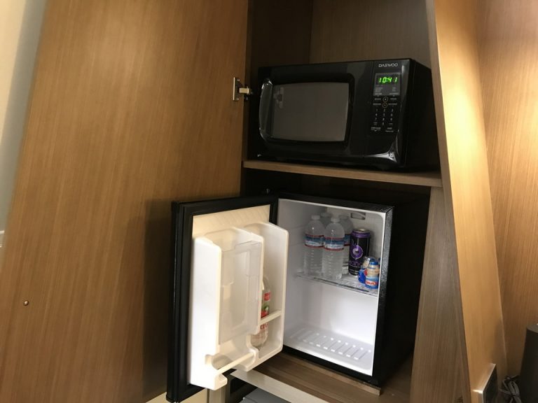 持ち込んだドリンク類を冷やすことができました