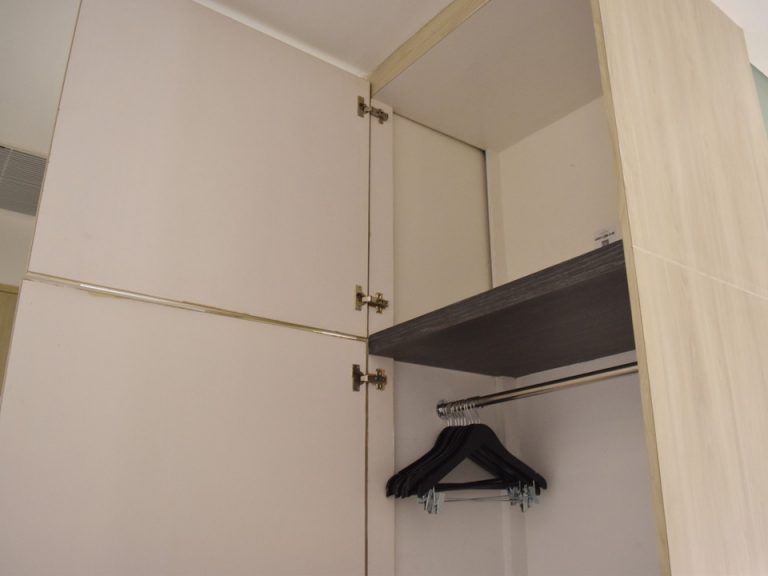 クローゼット開けた状態