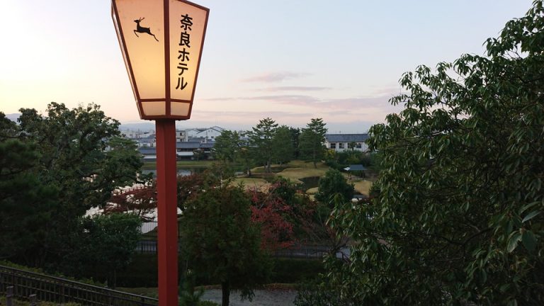 ホテル前道路より大乗寺史跡庭園