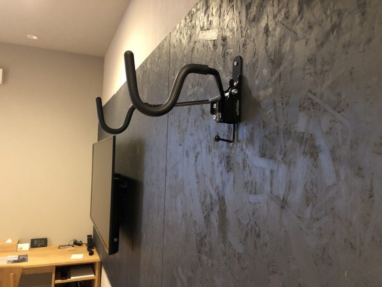 自転車ラック 自転車なくても丈夫なのでハンガーラック