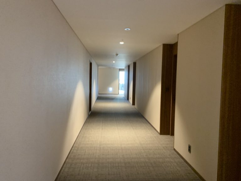 客室階廊下全体