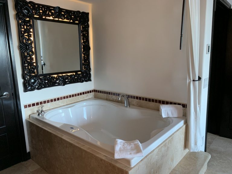 客室 ベッドルーム バスタブ