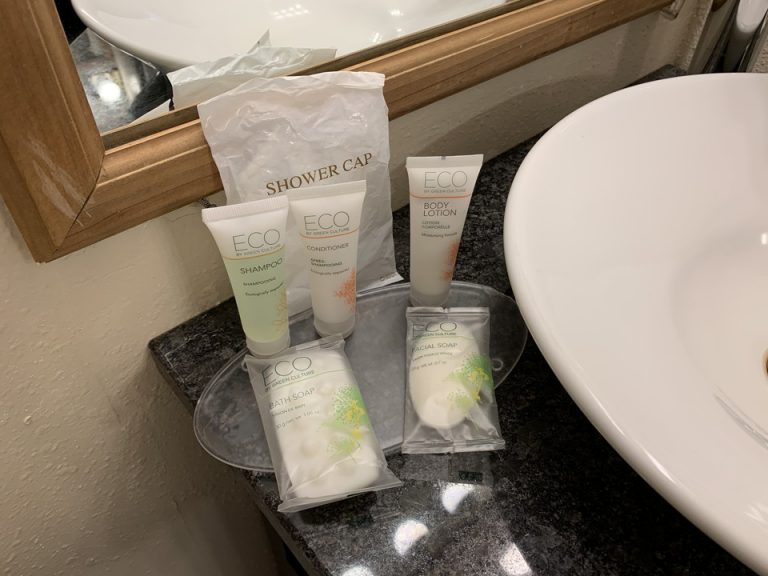 とても気温が低く、どこへ行っても暖房が付いているので肌がとても乾燥していました。ボディーローションがあるのは嬉しかったです。(1)