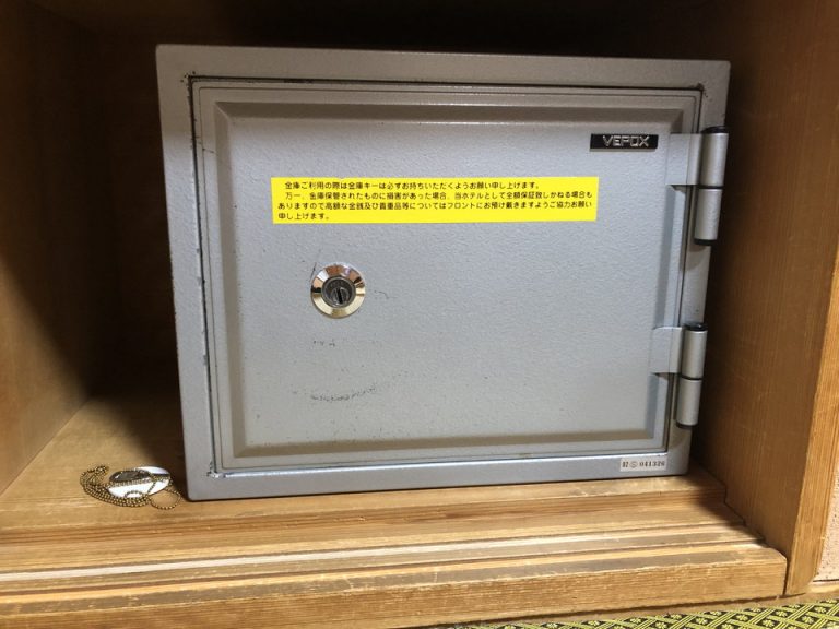 セーフティボックス閉めた状態