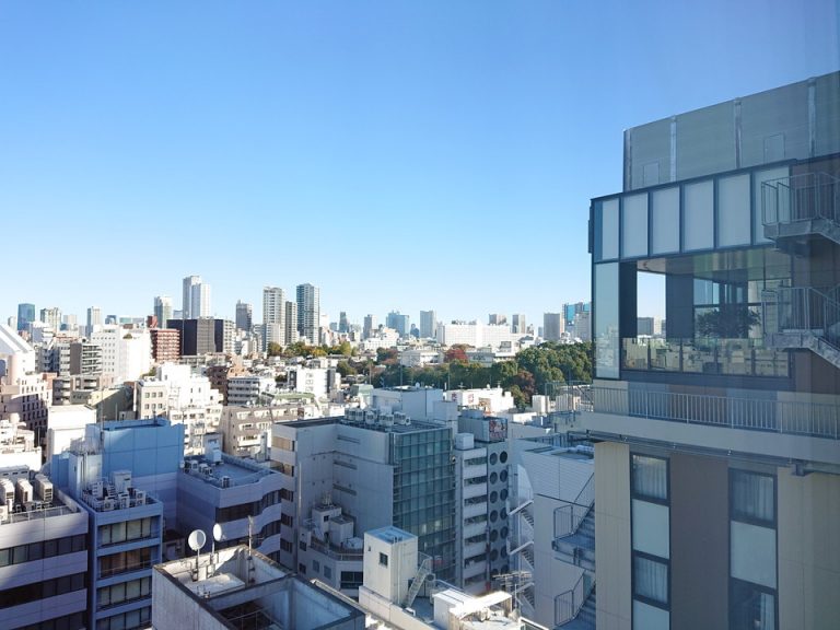 客室窓からの景色