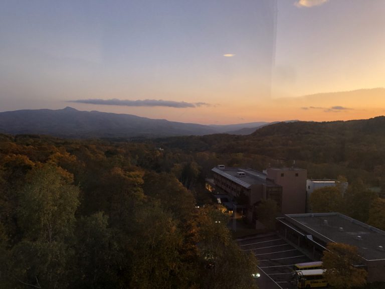 部屋からの眺望