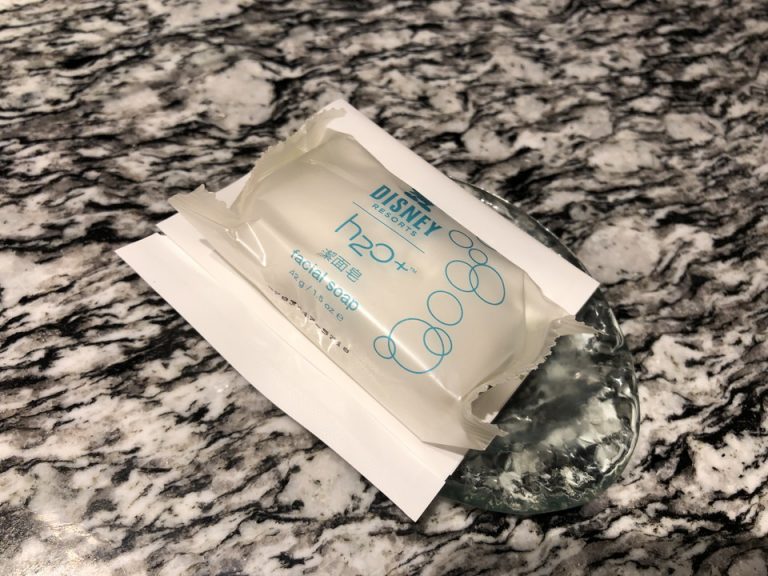 ミッキーマークの入ったソープ_アメニティ