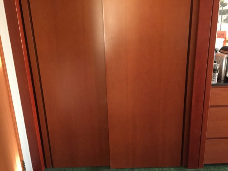 クローゼット 閉めた状態