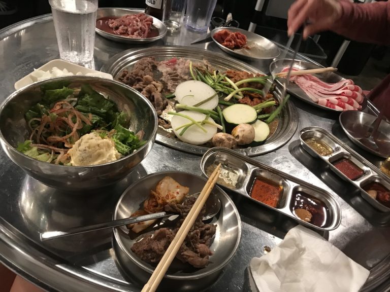 KOGI BBQは安くて美味しかった!ほとんどがUCSDの学生さん達でした