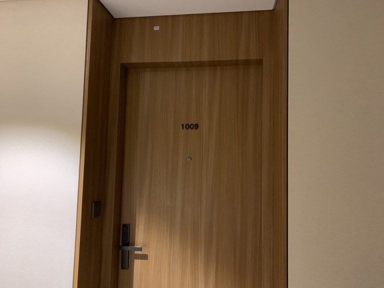 客室入口外観ドア