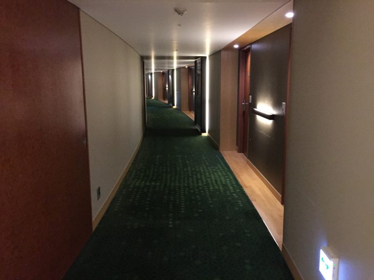 客室階廊下 全体