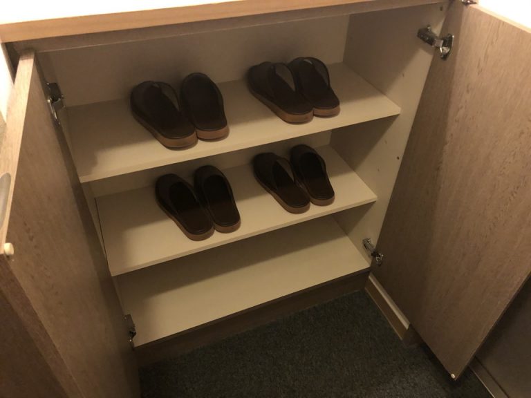 シューズボックス開けた状態